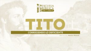 Tito: Corrigiendo lo Deficiente